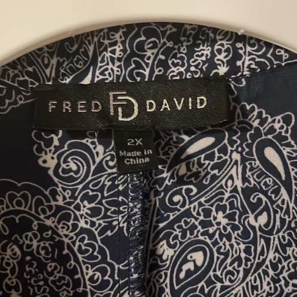 Fred and David size 2x shirt dress - Picture 2 of 2